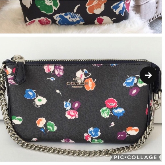 Coach wildflower tote and matching wristlet - Picture 2 of 2